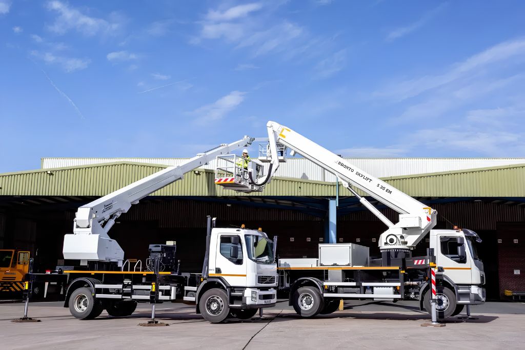 skylift for building maintenance